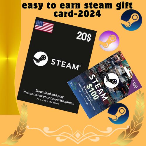 Unused steam Gift Card