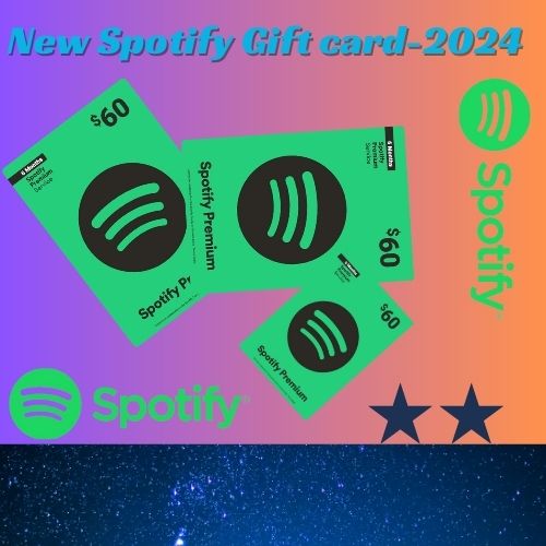 New Spotify Gift Card
